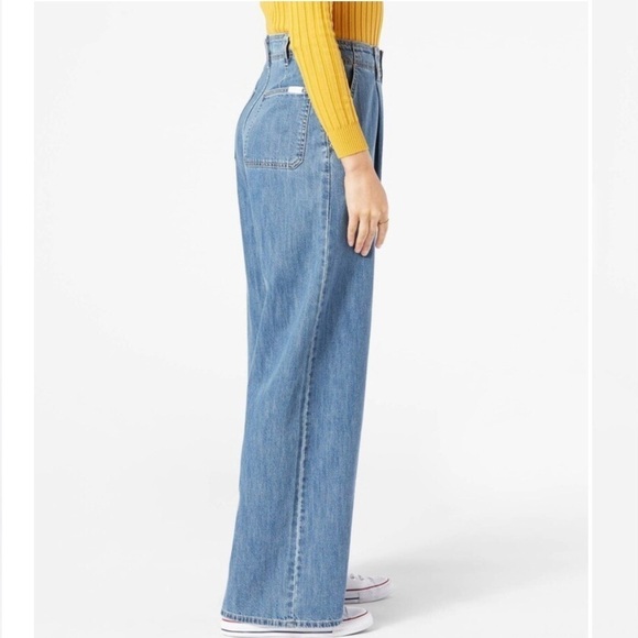 Denizen from Levi’s Denim High Rise Loose Wide Leg Jeans Size 8/W29 - Picture 5 of 16